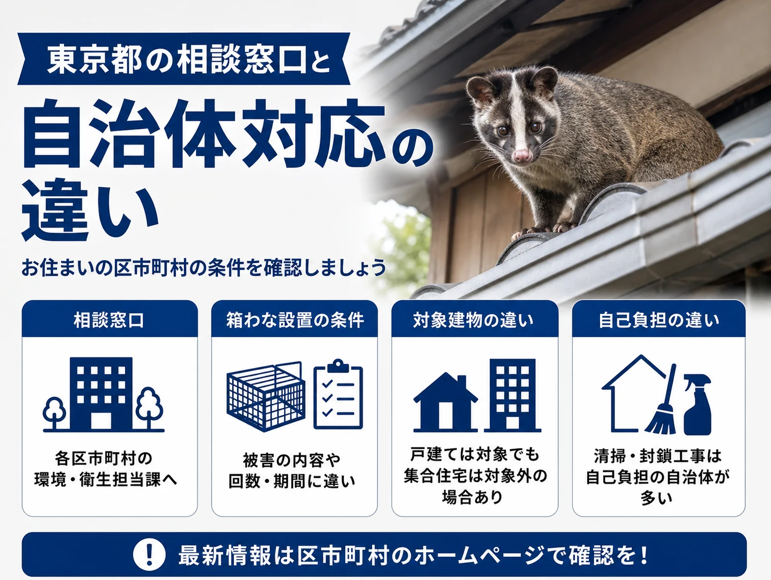 6. 東京都・区市町村の相談窓口と自治体対応の違い